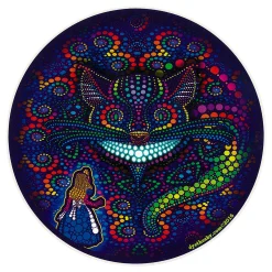 Outlet Alice & Cheshire Sticker Light Fantasy
