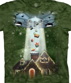 Discount Aliens Stole Christmas Kids' T-Shirt Kids Youth | Christmas