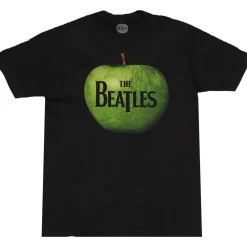 Online Beatles Apple Logo Black T-Shirt T-Shirt | Beatles