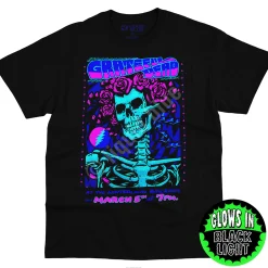 Discount Bertha Blacklight Black T-Shirt T-Shirt | Blacklight