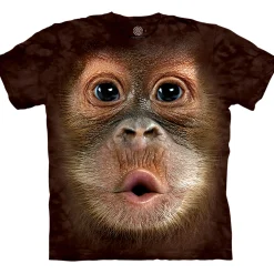 New Big Face Baby Orangutan Kids' T-Shirt Kids Youth