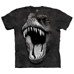 Clearance Big Face® Glow Rex Kids' T-Shirt Kids Youth | Dinosaurs
