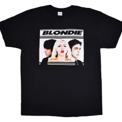 Best Blondie Hot Lips Black T-Shirt T-Shirt | Blondie