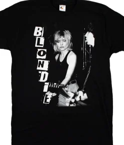Sale Blondie Live Band Black T-Shirt T-Shirt | Blondie
