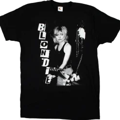 Sale Blondie Live Band Black T-Shirt T-Shirt | Blondie