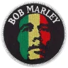 New Bob Marley Face Patch Patches | Rastafari Art