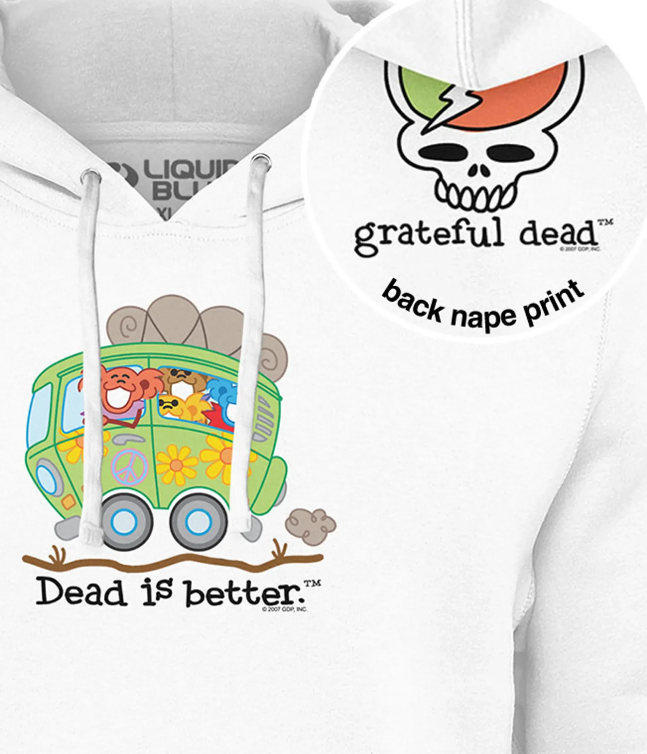 Discount Bus Dead Is Better Hoodie Hoodie | Grateful Dead