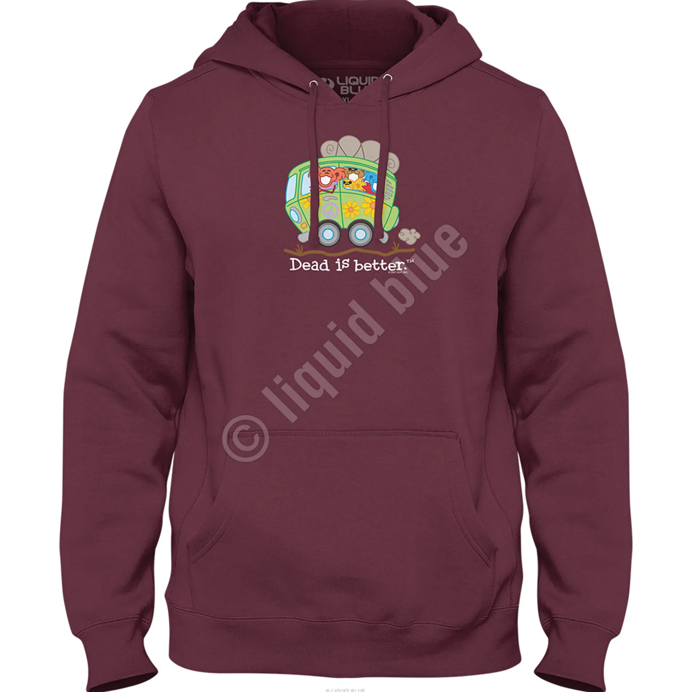 Discount Bus Dead Is Better Hoodie Hoodie | Grateful Dead