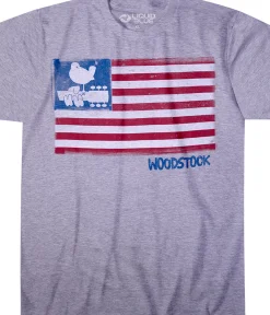 Outlet Classic Woodstock Heather Poly-Cotton T-Shirt Poly-Cotton T-Shirt | Woodstock