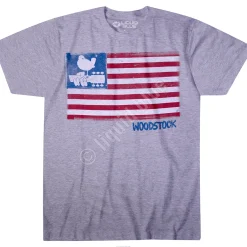 Outlet Classic Woodstock Heather Poly-Cotton T-Shirt Poly-Cotton T-Shirt | Woodstock