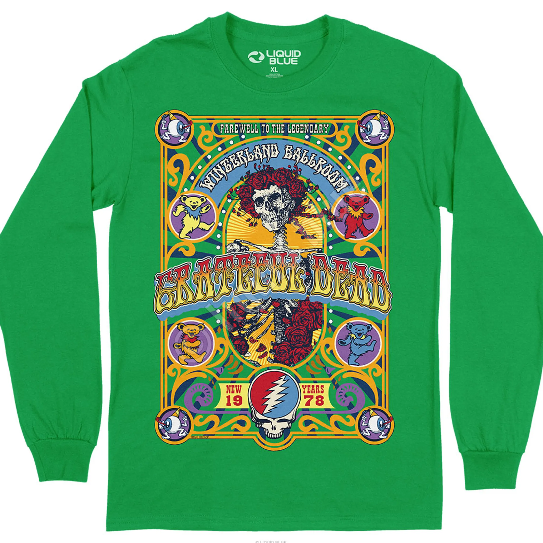 Clearance Closing Of Winterland Long Sleeve T-Shirt Long Sleeve | Grateful Dead