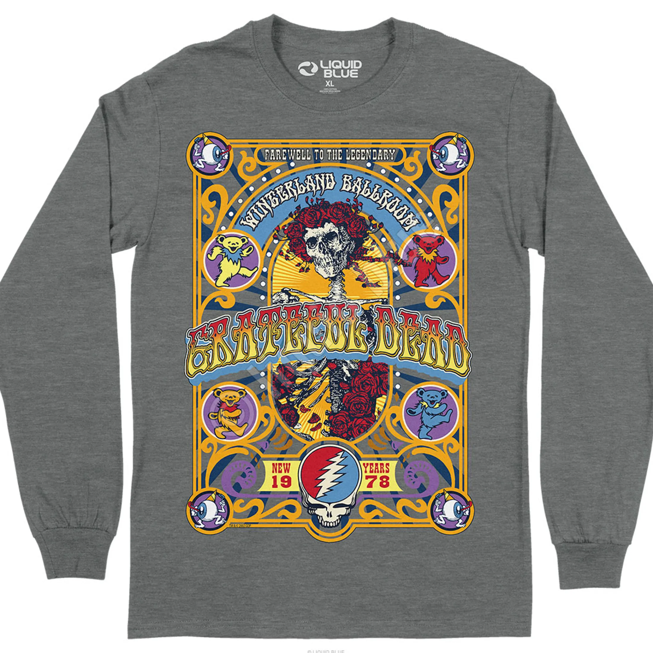 Clearance Closing Of Winterland Long Sleeve T-Shirt Long Sleeve | Grateful Dead