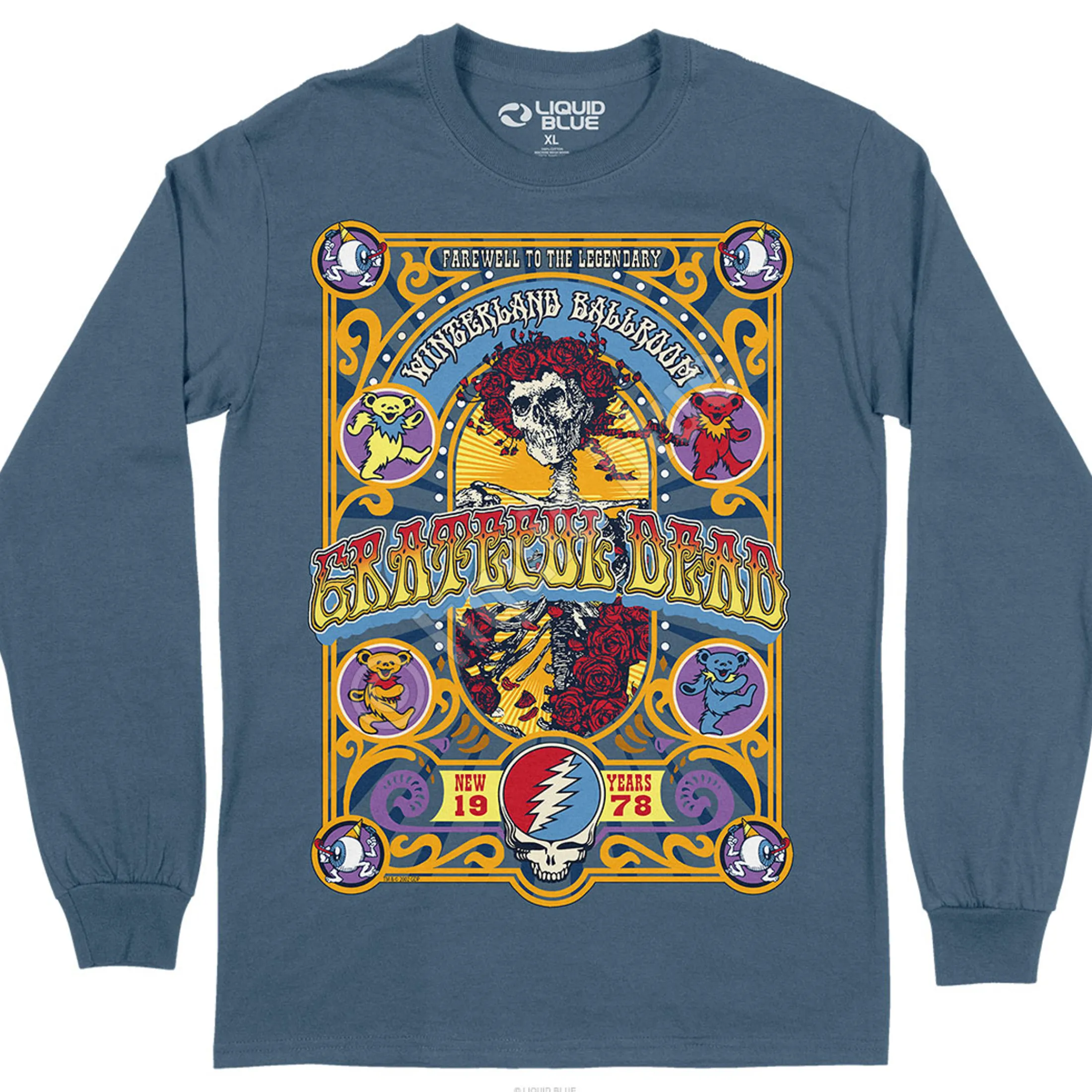 Clearance Closing Of Winterland Long Sleeve T-Shirt Long Sleeve | Grateful Dead