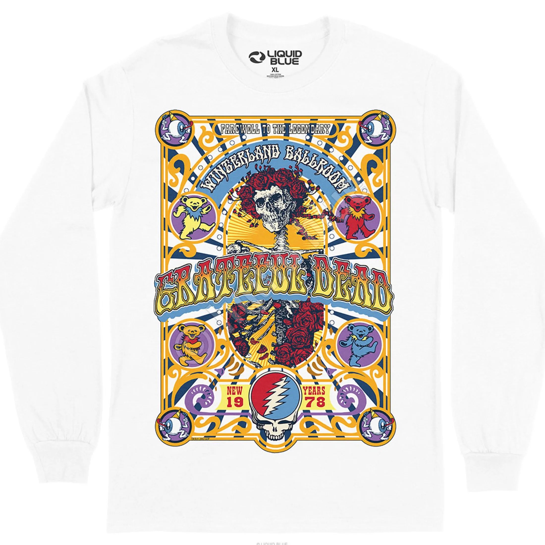 Clearance Closing Of Winterland Long Sleeve T-Shirt Long Sleeve | Grateful Dead