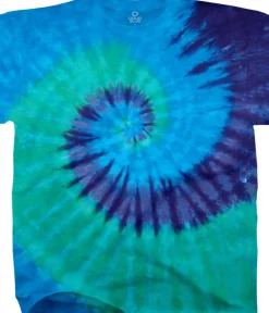 Best Cool Spiral Unprinted Tie-Dye T-Shirt Unprinted Tie-Dyes | Unprinted Tie-Dye