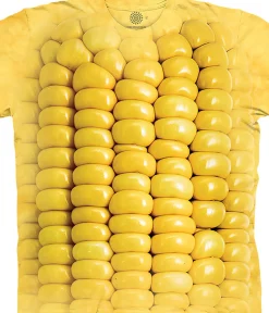 Fashion Corn On The Cob Classic Cotton T-Shirt T-Shirt | Thanksgiving
