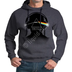 Fashion Dark Side Beats Dark Heather Pullover Hoodie Hoodie | Pink Floyd