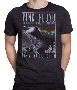 Best Dark Side Live Dark Heather Tri-Blend T-Shirt Tri-Blend T-Shirt | Pink Floyd