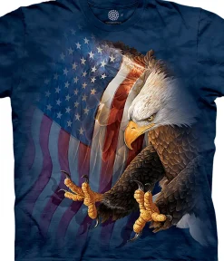 New Eagle Freedom Classic Cotton T-Shirt T-Shirt | Birds