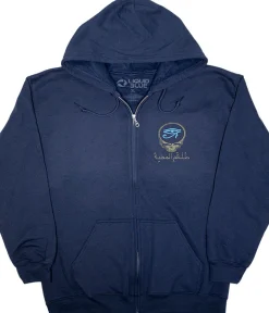 Fashion Egyptian Crew Navy Zipper Hoodie Hoodie | Grateful Dead