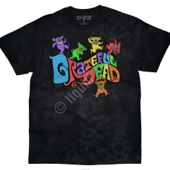 Best Flipside Bears Tie-Dye T-Shirt T-Shirt | Grateful Dead