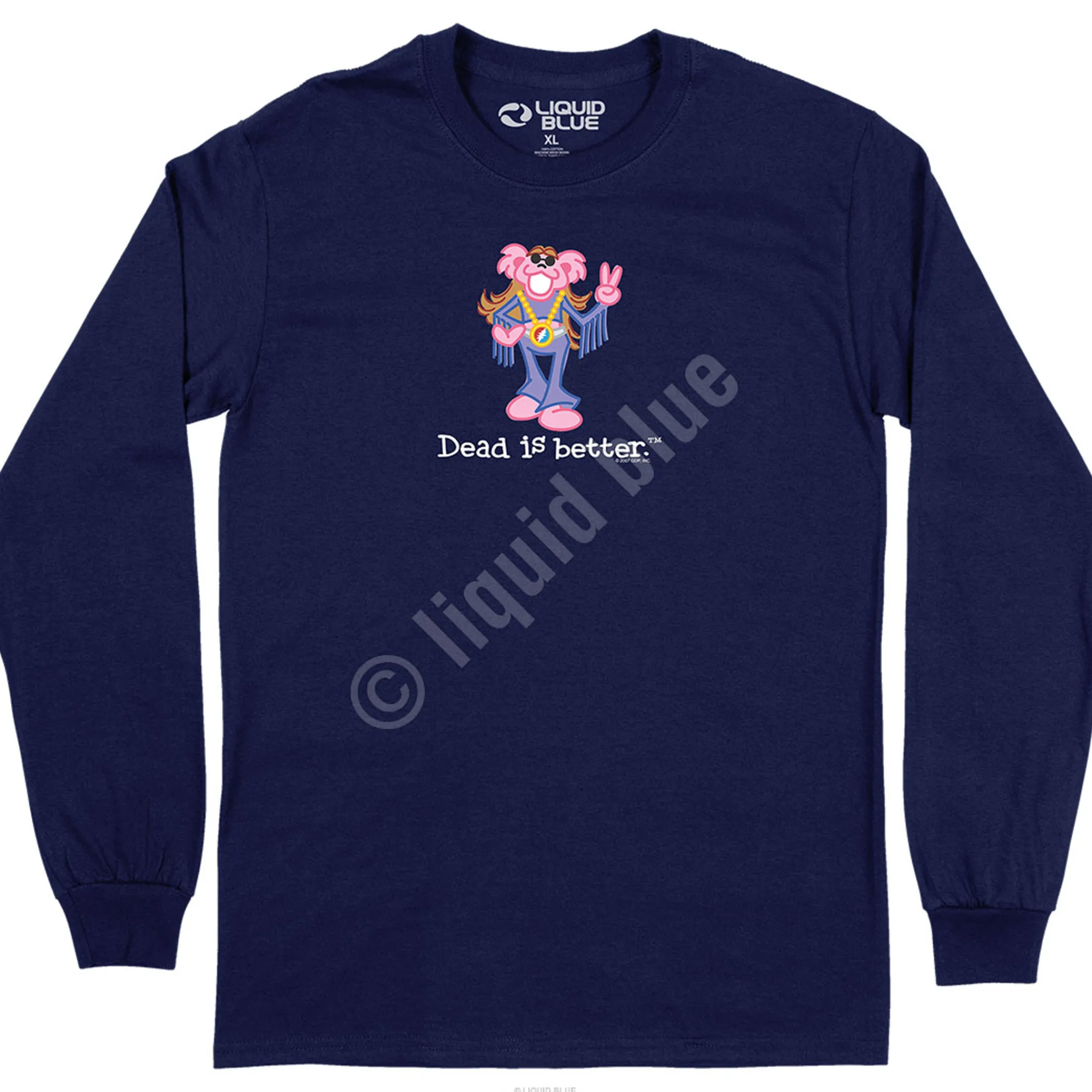 Clearance Fringe Dead Is Better Long Sleeve T-Shirt Long Sleeve | Grateful Dead