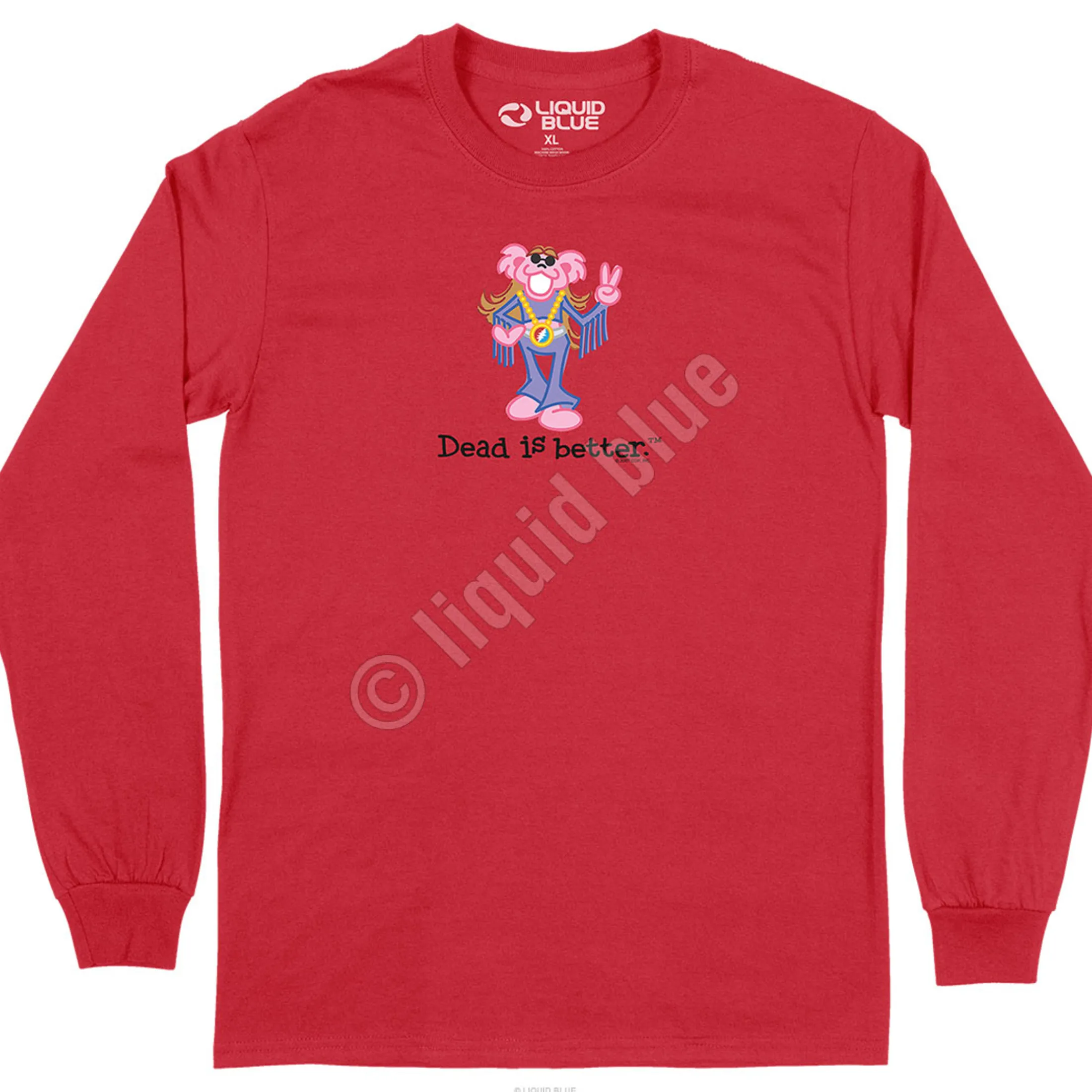 Clearance Fringe Dead Is Better Long Sleeve T-Shirt Long Sleeve | Grateful Dead
