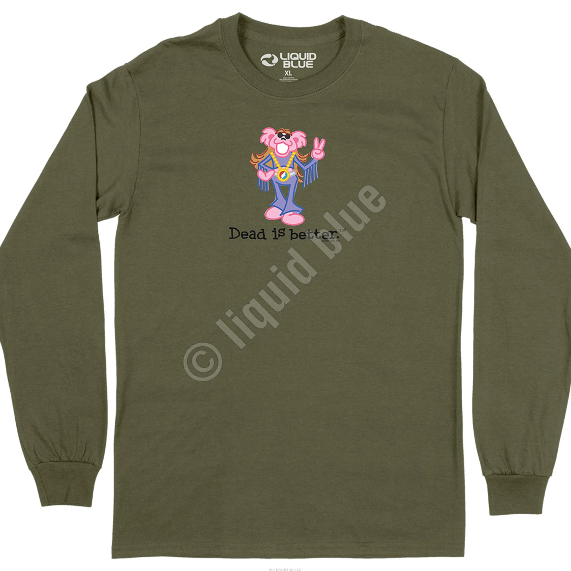 Clearance Fringe Dead Is Better Long Sleeve T-Shirt Long Sleeve | Grateful Dead