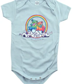 New GD Bears Cloud Light Blue Onesie Kids Onesies | Grateful Dead