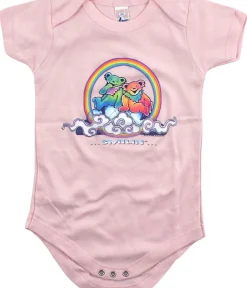 Clearance GD Bears Cloud Pink Onesie Kids Onesies | Grateful Dead