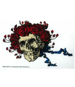 Clearance GD Bertha Roses Sticker Grateful Dead | Classic