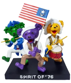 Clearance GD Bobbleheads Dancing Bear Spirit of 76 Grateful Dead | Classic