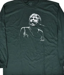 Clearance GD Brent Mydland Green Long Sleeve T-Shirt Long Sleeve | Grateful Dead
