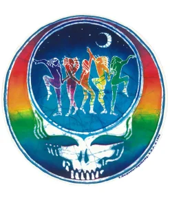Best GD Dancing Face Sticker Grateful Dead