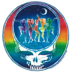 Best GD Dancing Face Sticker Grateful Dead