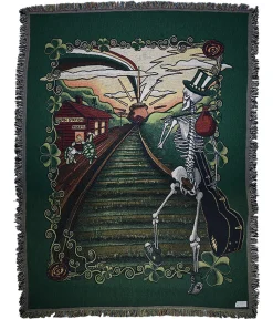 Clearance GD Lucky Sam Woven Blanket Grateful Dead | Classic