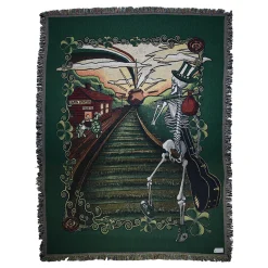 Clearance GD Lucky Sam Woven Blanket Grateful Dead | Classic