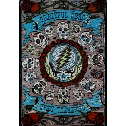 Clearance GD Mexicali Skulls Tapestry Grateful Dead | Classic