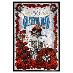 Best GD 50th Anniversary 3D Tapestry Grateful Dead | Classic