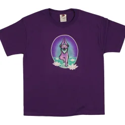 Online GD Yoga Bear Youth Purple T-Shirt Kids Youth | Grateful Dead