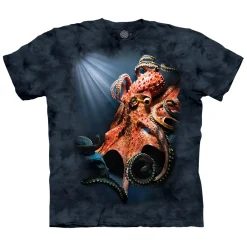 Online Giant Pacific Octopus Classic Cotton T-Shirt T-Shirt | Wild Animals