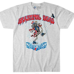 New Good Ol Glory Custom T-Shirt T-Shirt | Grateful Dead