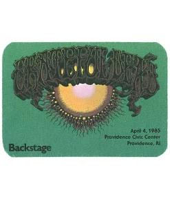 New Grateful Dead 1985 04-04 Backstage Pass Grateful Dead