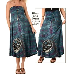 Outlet Grateful Dead Space Your Face Tie-Dye Skirt Skirts | Grateful Dead
