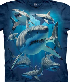 Online Great Whites Kids' T-Shirt Kids Youth | Aquatic