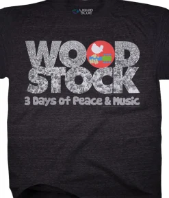 Outlet Half a Million Strong Dark Heather Tri-Blend T-Shirt Tri-Blend T-Shirt | Woodstock