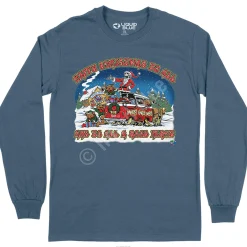 Fashion Happy Christmas Long Sleeve T-Shirt Long Sleeve | Happy Christmas