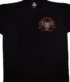 Best Heaven & Hell Black T-Shirt T-Shirt | Biker