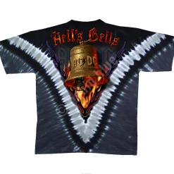 Sale Hells Bells Tie-Dye T-Shirt T-Shirt | Ac-Dc