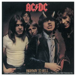 Online Highway To Hell Sticker Ac-Dc